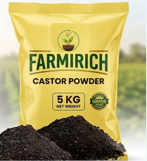 Buy castor oil cak powder Online - Quality Agricultural Products castor oil cak powder - Fertilizers | MahaAgri.AI